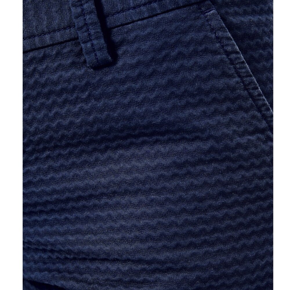 LILY PULITZER 5" CALLAHAN JACQUARD SHORT SHORTS TRUE NAVY BLUE SIZE 2 - Picture 3 of 12